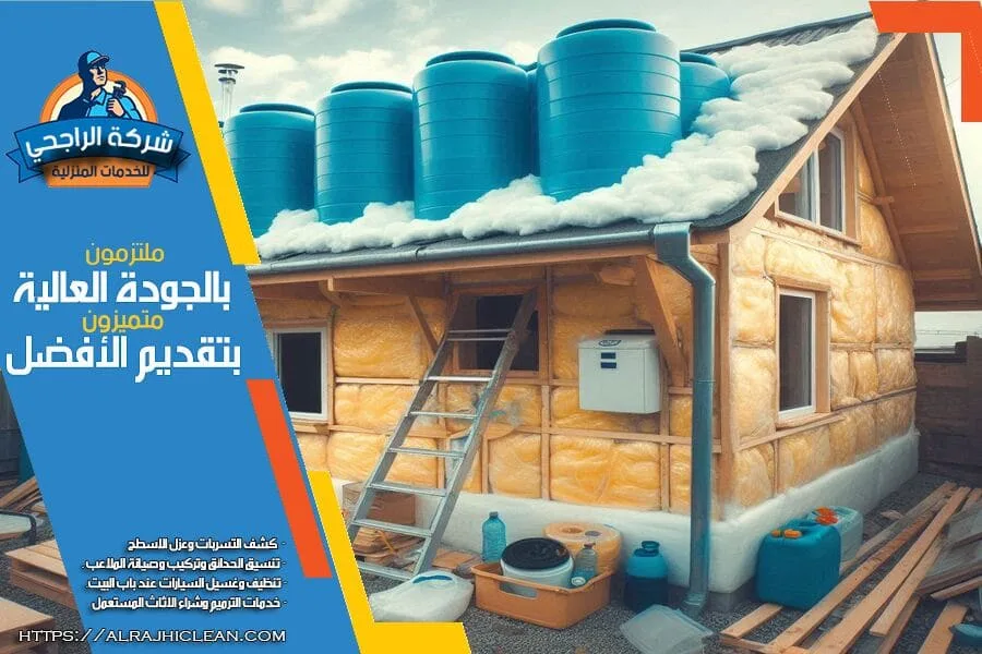 شركة عزل خزانات المياه بالرياض