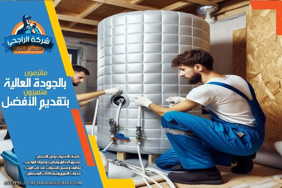 عزل خزانات المياه الارضية والعلوية في الرياض