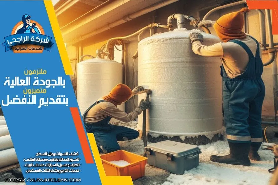 شركة عزل خزانات المياه في الرياض