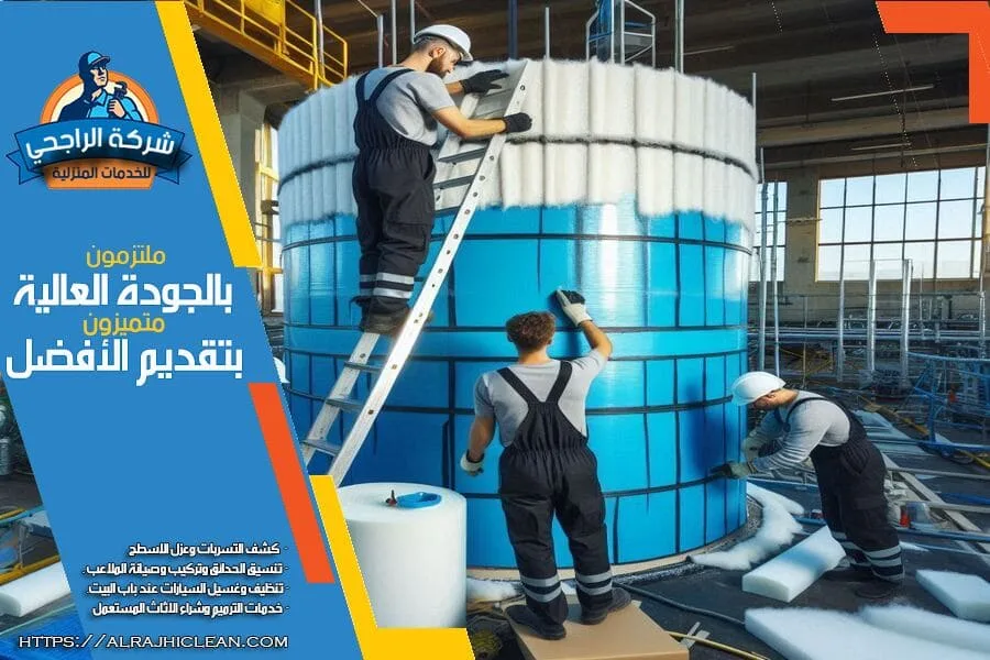 شركة دهان عازل للخزانات بالرياض