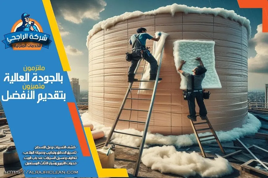 عزل الخزانات في الاحساء من الداخل والخارج