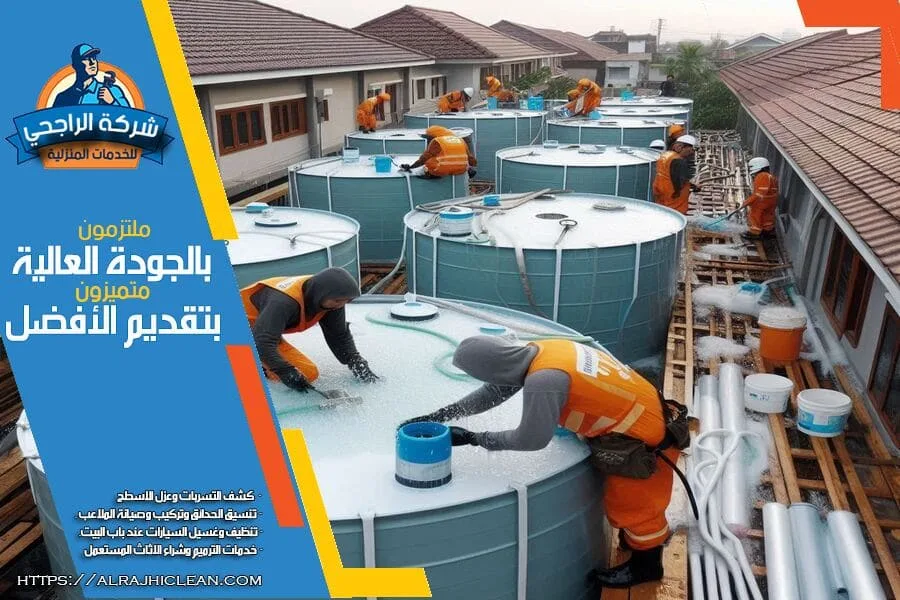 دارَك للخدمات افضل شركات عزل الخزانات بالاحساء