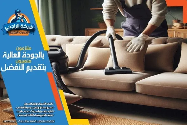 طريقة تنظيف الكنب في المنزل