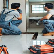 علامات تدل على وجود تسرب مياه في الحمام أو المطبخ