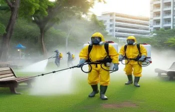 مقارنة بين شركات رش المبيدات