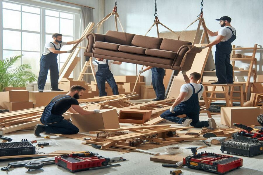 نصائح صيانة الأثاث قبل تخزينه أو شحنه للخارج